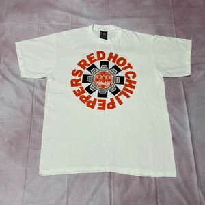 RED HOT CHILI PEPPERS レッチリ バンド ロゴ Tシャツ XLサイズ