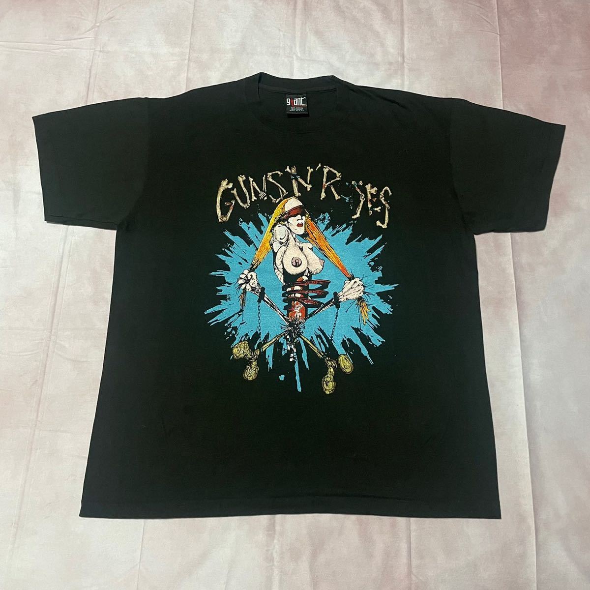 ビンテージ 90s GUNS N´ ROSES Tシャツ ガンズ METALLICA WARRANT