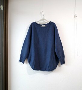 ★2021年　iCB/アイシービー　*ウールナイロン　フェルトタッチニットプルオーバー/size:S//定価￥14.960*　古着のgplus広島　2310r1