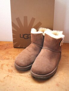 * UGG /UGG[ mouton short boots size23cm* light brown ] old clothes. gplus Hiroshima 2310s2