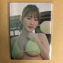 メイリ ヒッツ トレカ アイドル グラビア カード 水着 ビキニ RG54 タレント ファーストトレーディングカード　水沢めい_画像2