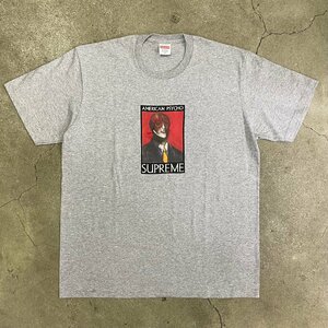 極美品 Supreme AMERICAN PSYCHO TEE GREY M シュプリーム アメリカン サイコ Tシャツ ヘザー グレー