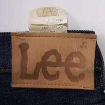 美品 70年代 Lee 200-0041 オリジナル デニムパンツ 36×30 リー ビンテージ ヴィンテージ_画像3