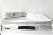 ★再生確認OK★東芝 SD-V600 VHS/DVD一体型ビデオデッキ！リモ付！_画像3