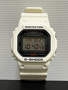 CASIO G-SHOCK × X-girl DW-5600FS ホワイト　コラボ腕時計