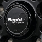 MID ラピッドパフォーマンス ZX10 4本セット ホイール デミオ【16×6J 4-100 INSET42 ブラック】DE系 Rapid Performance アルミホイール_画像3