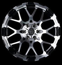 MID ナイトロパワー M28バレットS 1本 ホイール アルファード/ヴェルファイア【16×7J 5-114 INSET40 セミグロスブラック】30系_画像8