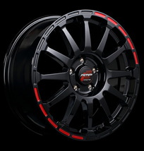 MID RMPレーシング GR12 4本セット ホイール マークII/ヴェロッサ【17×7J 5-114 INSET48】110系 RMP RACING アルミホイール 4枚 1台分_画像9