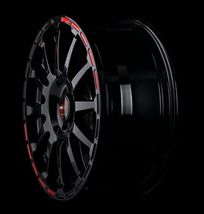 MID RMPレーシング GR12 4本セット ホイール ジュークニスモRS【17×7J 5-114 INSET48】15系 RMP RACING アルミホイール 4枚 1台分_画像6