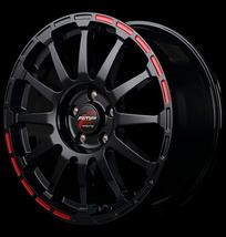 MID RMPレーシング GR12 4本セット ホイール ティアナ【17×7J 5-114 INSET48】32系 RMP RACING アルミホイール 4枚 1台分_画像7