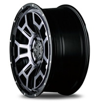 MID ナイトロパワー H6スラッグ 4本セット ホイール ライズ【17×6.5J 4-100 INSET45 セミグロスブラック】200系 NITRO POWER H6 SLUG_画像10