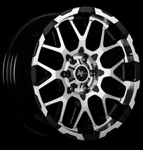 MID ナイトロパワー M28バレットS 4本 ホイール アルファード/ヴェルファイア【16×7J 5-114 INSET40 セミグロスブラック】20系_画像9