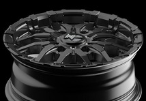 MID ナイトロパワー M26クロスファング 1本 ホイール ハイエース/レジアスエース【15×6J 6-139 INSET45 ブラックメタリック】200系_画像10