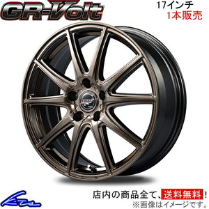 MID ファイナルスピード GRボルト 1本販売 ホイール インプレッサ【17×7J 5-100 INSET50】GH8 FINALSPEED GR-Volt アルミホイール 1枚