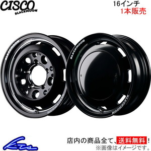 MID ガルシア シスコ ブラックムーン 1本販売 ホイール【16×6J 5-139 INSET-5】Garcia CISCO BLACKMOON アルミホイール 1枚 単品