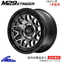 MID ナイトロパワー M29スティンガー 1本 ホイール ハイエース/レジアスエース【16×6.5J 6-139 INSET38 セミグロス】200系 NITRO POWER_画像1