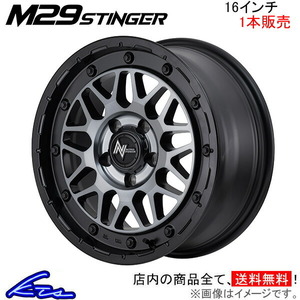 MID ナイトロパワー M29スティンガー 1本販売 ホイール ウィンダム【16×7J 5-114 INSET40 セミグロス】30系 NITRO POWER M29 STINGER