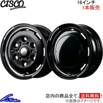 MID ガルシア シスコ ブラックムーン 1本販売 ホイール【16×8J 6-139 INSET0】Garcia CISCO BLACKMOON アルミホイール 1枚 単品_画像1