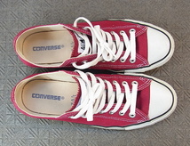 converse コンバース スニーカー マルーン 27.0cm_画像3