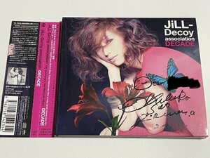 CD JiLL-Decoy association『DECADE』サインあり