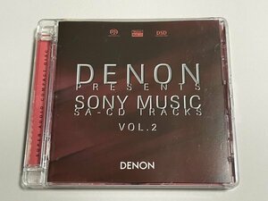 非売品SA-CD『DENON Presents SONY MUSIC SA-CD TRACKS Vol. 2』DNS-2 オーディオチェックCD