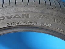 2022年　ヨコハマタイヤ　ADVAN dB V 552　215/45R17　タイヤ　4本セット_画像4