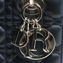 Christian Dior クリスチャンディオール レディディオール My ABCDior カナージュ 2Wayショルダーバッグ M0538OCAL_M900 中古 美品_画像9