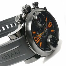 GRAHAM グラハム ソードフィッシュ ブラックナイト 腕時計 自動巻き 2SWASB B05A K06B １００本限定 オレンジ 希少 メンズ 中古_画像5