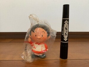 三菱電機 メル子ちゃん ソフビ人形 貯金箱 赤色 非売品 昭和レトロ コインバンク 新品未開封品 ★10円スタート★