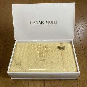 HANAE MORI モリハナエ バスタオル 西川産業 新品未開封・未使用　箱付き　刺繍　黄　イエロー　 