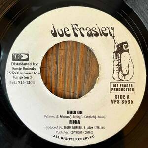 ★試聴！2000！激渋のFADE AWAY riddim！【Fiona - Hold On / Since I Lost My Baby】7inch Joe Frasier JA