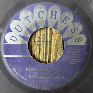 ★新品！Treasure Isle Big Shot！名曲！【Stranger Cole - Rough And Tough / Baba Brooks - Country Town】7inch Dutchess JA Reissue