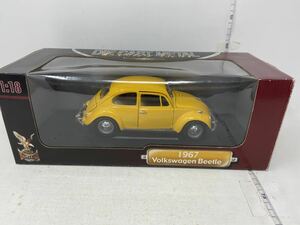 未使用 ヤトミン 1/18 1967 VOLKS WAGEN BEETLE フォルスワーゲン ビートル 