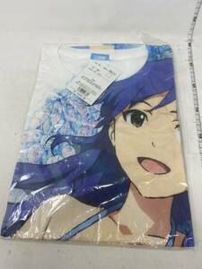 未使用 如月千早 フルグラフィックTシャツ ホワイト Lサイズ アイドルマスター アイマス フルカラー 未開封