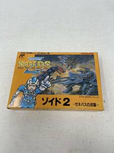  б/у FC Famicom Zoids 2zene автобус. обратный . Toshiba EMI коробка мнение имеется текущее состояние товар 