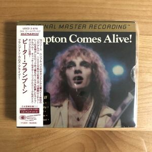 【新品未開封 MFSL 24K GOLD CD ユキム帯】 PETER FRAMPTON ピーター・フランプトン / COMES ALIVE (UDCD 2-678) 検 NEW SEALED OBI MOBILE