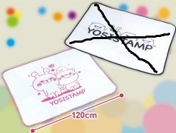 ヨッシースタンプ YOSISTAMP　らぶらぶ ブランケット　新品　１種　ピンク（管理：２５２５）（10月19日）