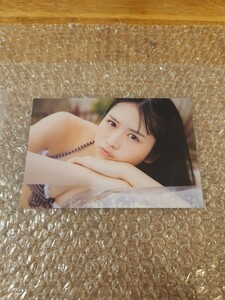 上村ひなの 日向坂46 ポストカード1枚 1st写真集「そのままで」封入特典（水着）