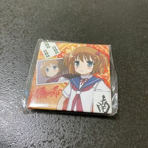 片岡優希　缶バッジ　スクエア　咲-saki- 　キャラクター　アニメ　グッズ　ヤングガンガン