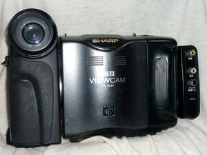 シャープ Hi8ビデオカメラ VL-HL50 (バッテリー、AVアダプタ付)動作品
