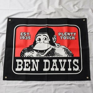 BEN DAVIS タペストリー ＰＯＰ 垂れ幕 メンズファッション F ベンデイビス 広告 ポスター 住まい 家具 インテリア 壁掛け A01314