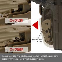 LAYLAX マルチフィットコンパクトホルスター MULTI FIT COMPACT HOLSTER BK 左用 Lサイズ タクティカル 箱潰れあり_画像9