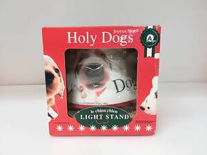 ●未使用 保管品 ザドッグ THE DOG Holy Dogs ライト スタンド ジャックラッセルテリア？ 送料510円～ クリスマス 照明 インテリア 