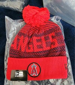 ニューエラ エンゼルス　大谷翔平　ニット帽　野球帽　男女兼用 エンジェルスBeanie ニットキャップ NEW ERA 最終在庫