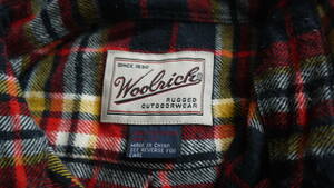 Ｗｏｏｌｒｉｃｈ　長袖ネルシャツ　サイズ：Ｌ　古着　中国製