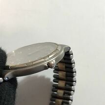 10-351 LONGINES ロンジン コンクエスト デイト クォーツ チタニウム 22069135 スイスメイド 箱あり 予備コマ ギャラ_画像7