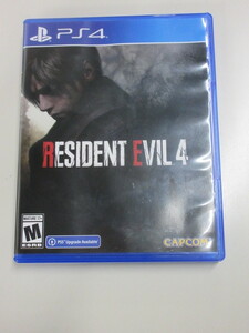 S)PS4 RESIDENT EVIL4 バイオハザードRE：4 海外版