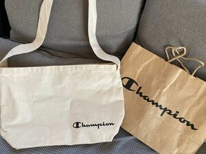 champion☆ノベルティーバッグ　チャンピオン トートバッグ　非売品