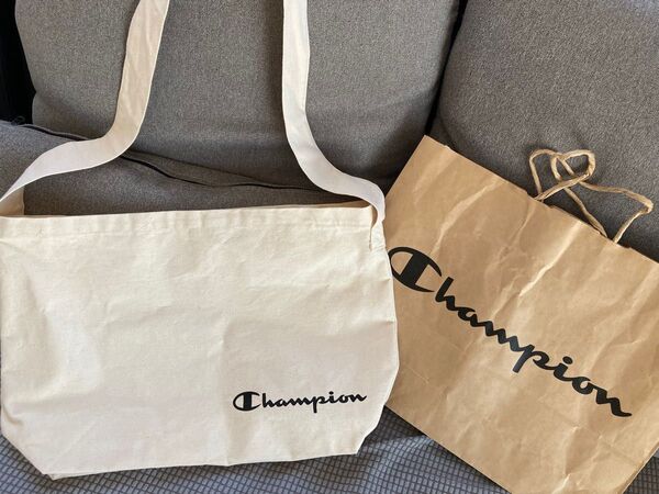 champion☆ノベルティーバッグ チャンピオン トートバッグ 非売品