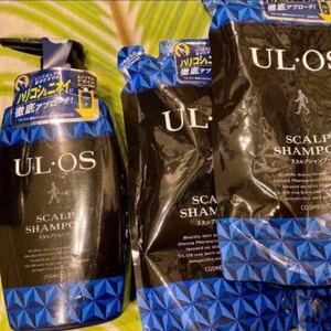 新品　ULOS　ウルオス　 スカルプシャンプー メンズ　本体　詰め替え　500ml　420ml　シャンプー　スカルプケア　男性用